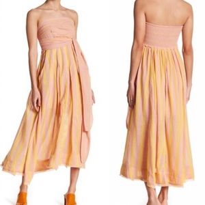 Free people straight me up maxi dress
